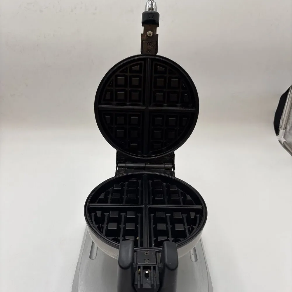 Waring Professional Belgian Waffle Maker WMK300 Rotating Flip Stainless Steel